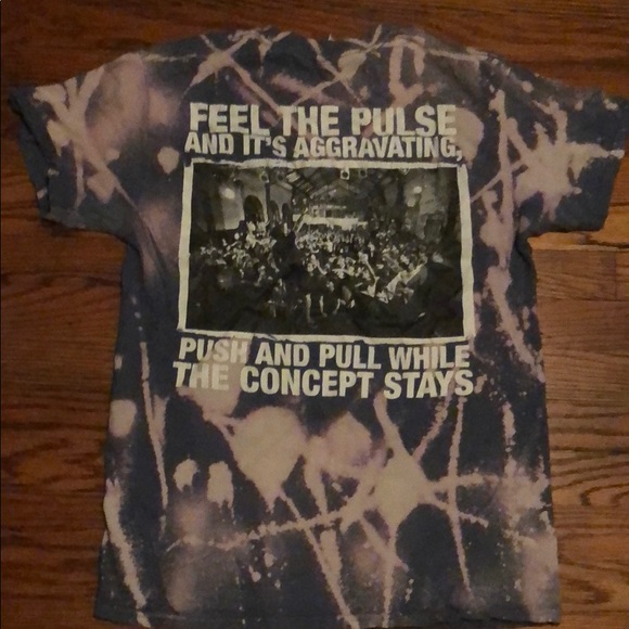 Comeback Kid Custom Bleach Dye Tee - Picture 2 of 2